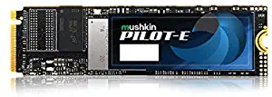 Mushkin Pilot-E – 1TB PCIe NVMe – Opal Data Encryption – M.2 (2280) Internal Solid State Drive (SSD) – Gen3 x4 – 3D TLC - (MKNSSDPE1TB-D8)
