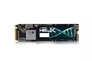 Mushkin Helix-L – 250GB PCIe NVMe 1.3 – M.2 (2280) Internal Solid State Drive (SSD) – Gen3 x4 – 3D TLC - (MKNSSDHL250GB-D8)